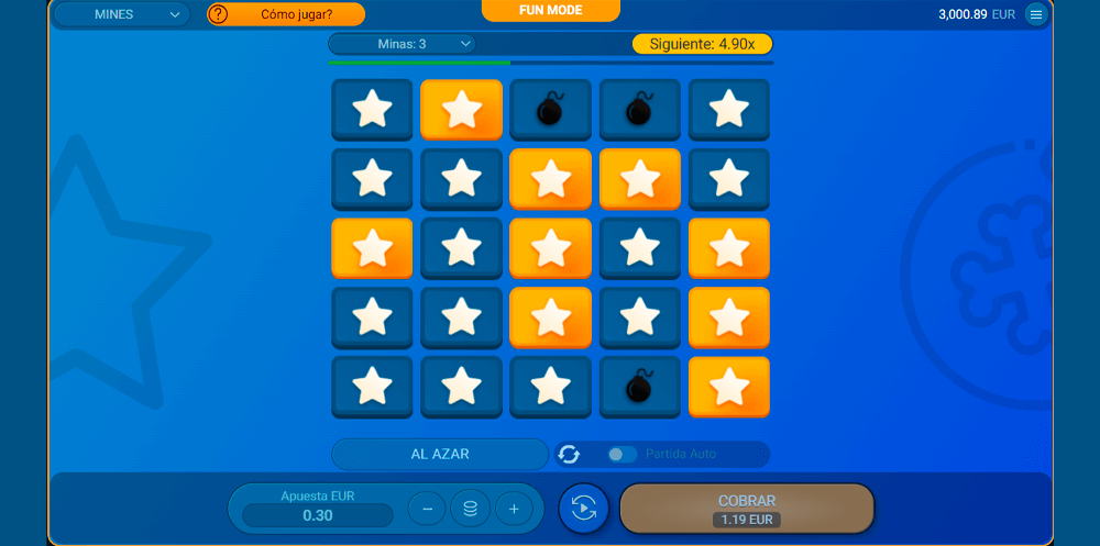 Minas en versión demo Minas en versión demo